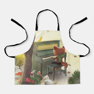 Woodland Pianist Apron