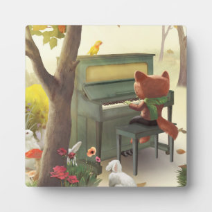 Woodland Pianist Plaque