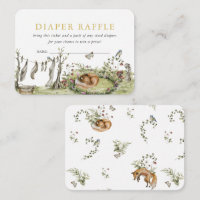 Woodland Picnic | Forest Animals Diaper Raffle