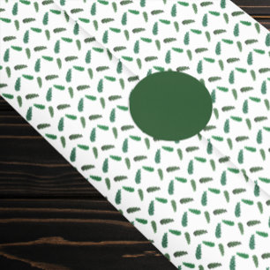 Woodland Pine Tree Branches Tissue Paper