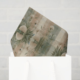 Woodland Plaid Tissue Paper
