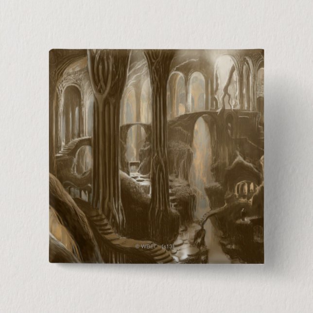 Woodland Realm Concept 15 Cm Square Badge (Front)
