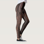 Woodland Red Tree Bark Leggings<br><div class="desc">Very natural,  very striking. Art by Slipperywindow.</div>