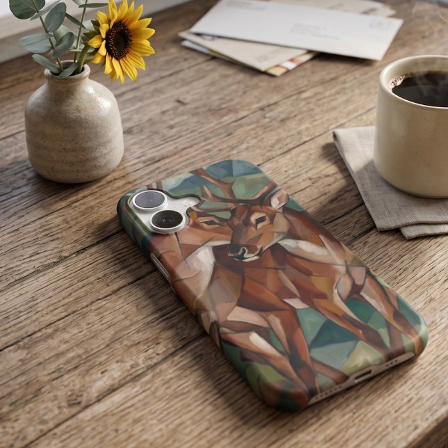 Woodland Reindeer | Cubist Expressionism (Lifestyle Shot)