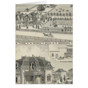 Woodland residences, farms