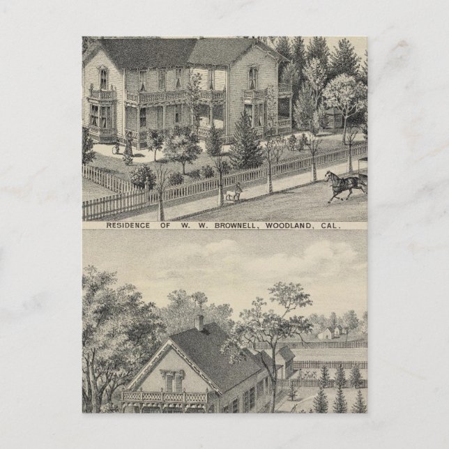 Woodland residences postcard (Front)