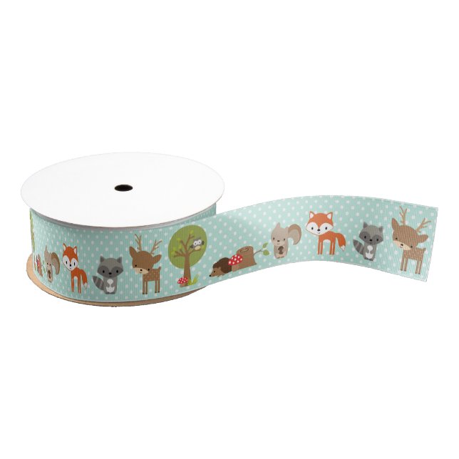 Woodland Ribbon Grosgrain Ribbon (Spool)