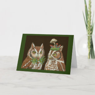 Woodland Romance greeting card