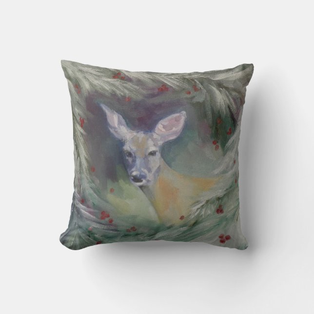 Woodland Spirit Pillow (Front)