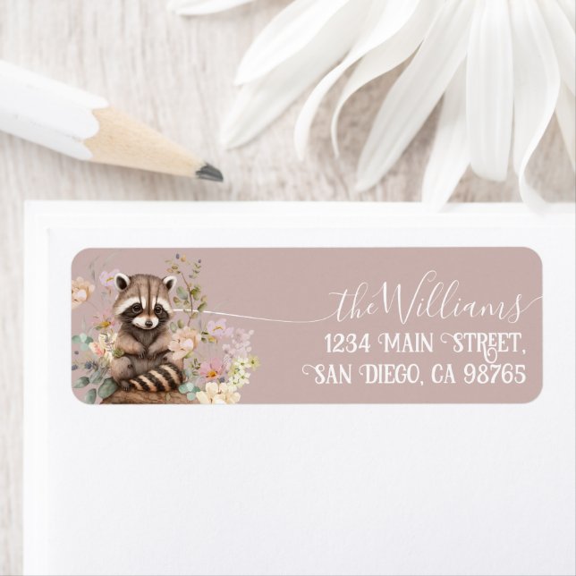 Woodland spring floral girl Baby Shower  (Insitu)