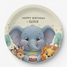 Woodland Storybook Animals 3rd Birthday