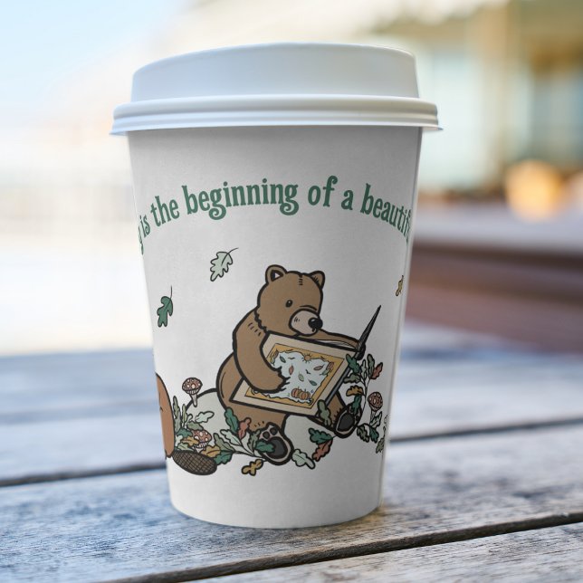 Woodland Storybook Baby Shower Paper Cups (Woodland Storybook Baby Shower Paper Cups)
