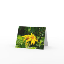Woodland Sunflowers -Welcome Greetings