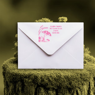 Woodland Toadstool Address Self-inking Stamp