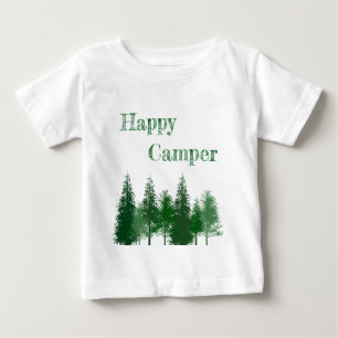 Woodland Trees Birthday Baby T-Shirt