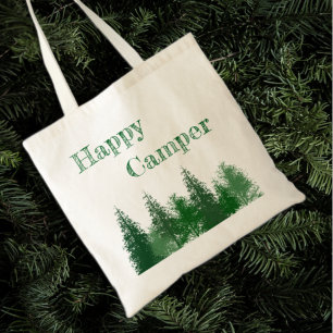 Woodland Trees Birthday Tote Bag