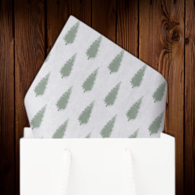 Woodland Trees Christmas Tissue Paper (Creator Uploaded)