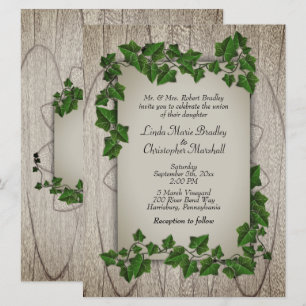 Woodland Wedding Invitation