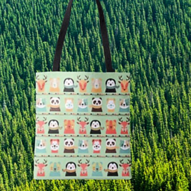 Woodland Whimsy Buddies Tote Bag (Creator Uploaded)