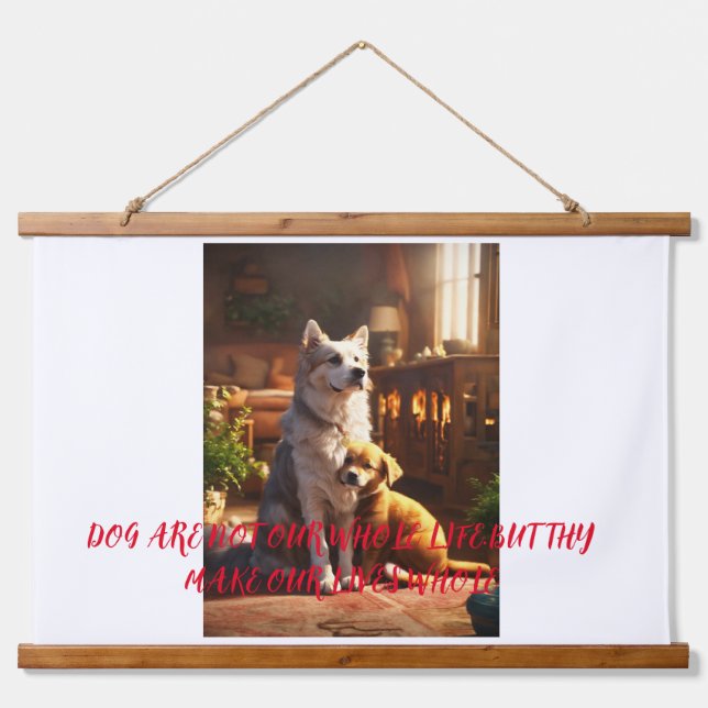 "Woodland Whispers Tapestry" Hanging Tapestry (Front)