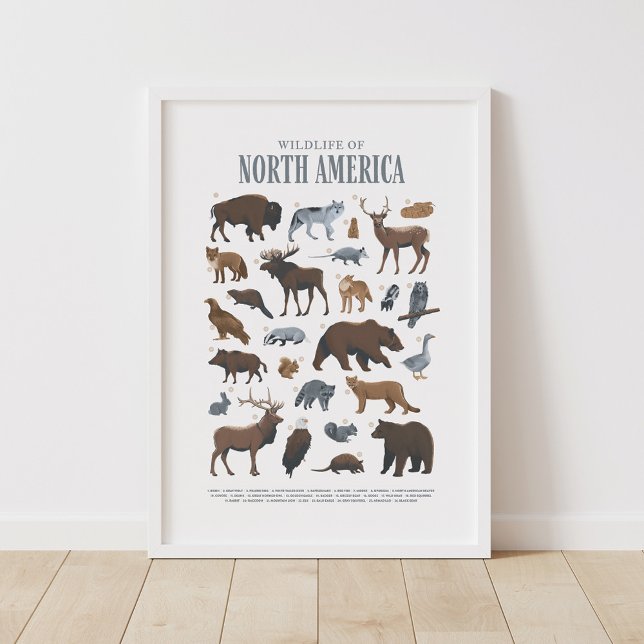Woodland Wildlife Animals Kids Room Nursery Decor (Creator Uploaded)