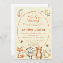 Woodland Wildlife Baby Shower