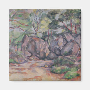 Woodland with Boulders, 1893 Magnet