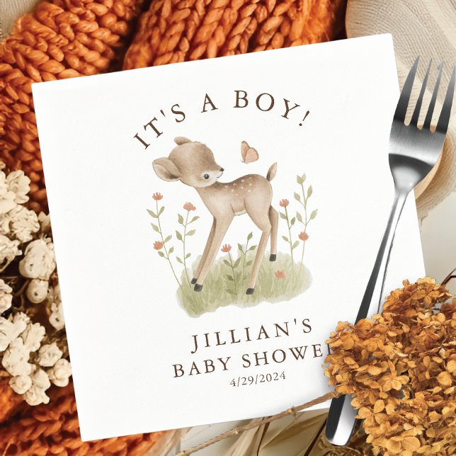 Woodland Wonder Deer Napkin (Creator Uploaded)