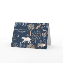 Woodland Wonders Christmas Cards Thank You Notes