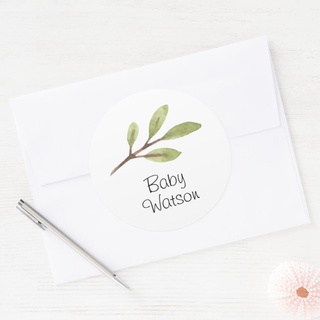 Woodlands Animals Dancing Forest Picnic Classic Round Sticker (Envelope)