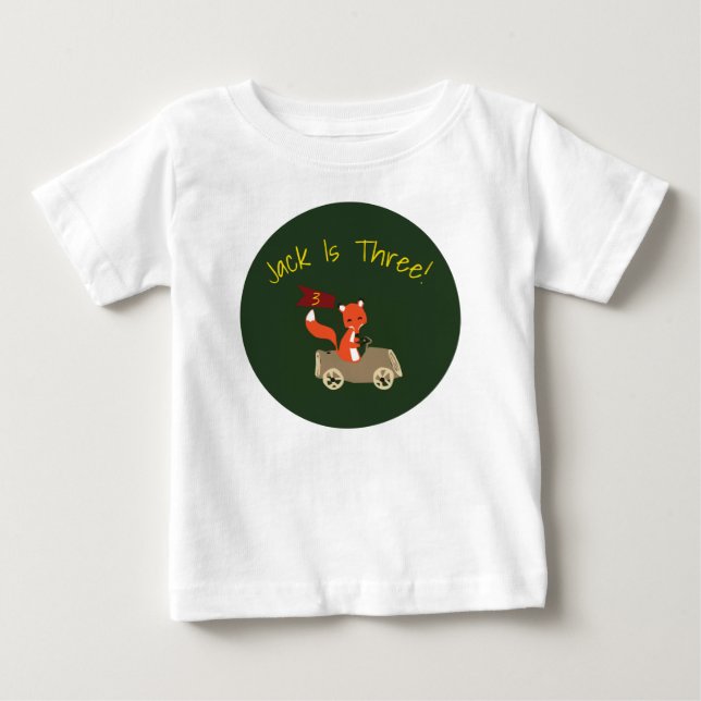 Woodlands Birthday Shirt (Front)