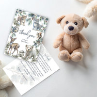 Woodlands forest cute baby animals baby shower