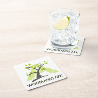 WoodlandsARK Square Coaster w/LOGO