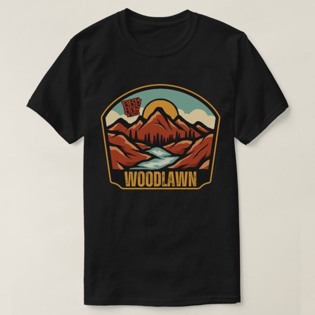 Woodlawn, Arkansas T-Shirt (Design Front)