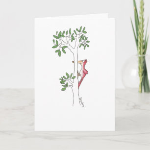Woodpecker Card