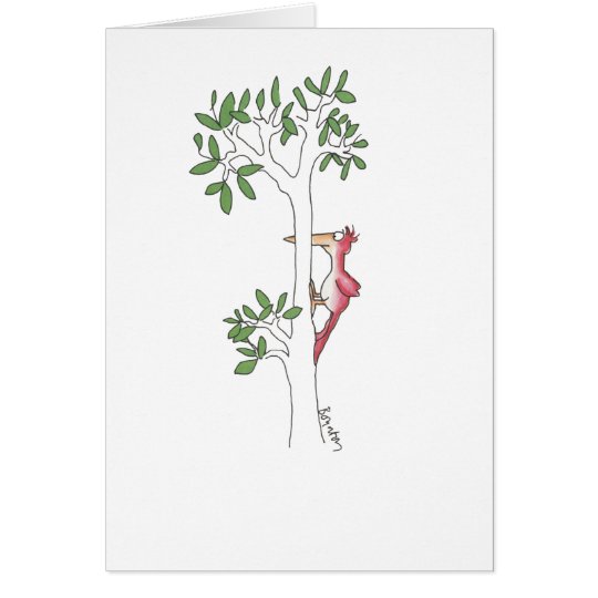 Woodpecker Card