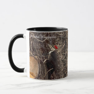 Woodpecker in Tree Mug