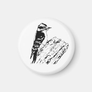 Woodpecker magnet