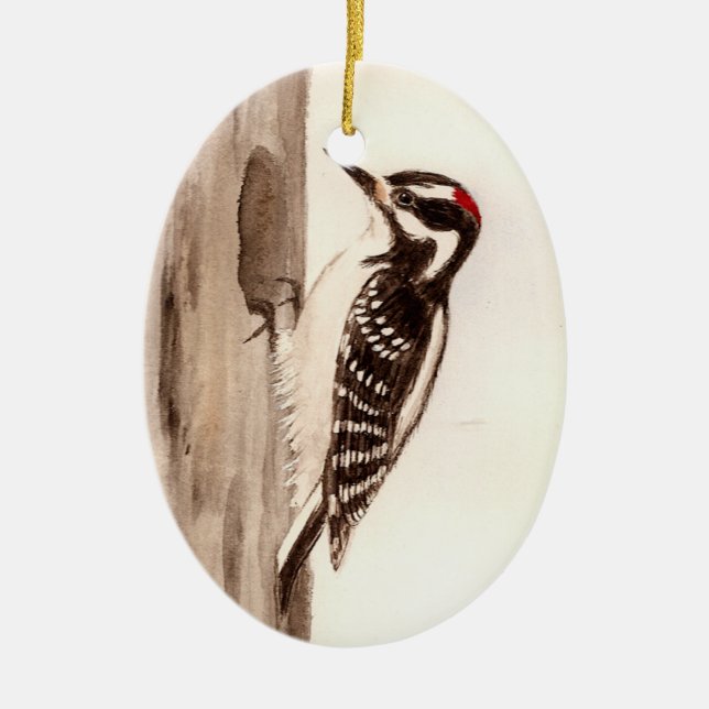 Woodpecker Ornament (Front)