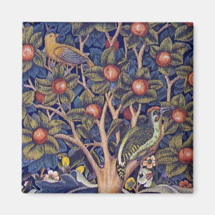 Woodpecker, William Morris Magnet