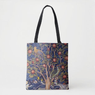 Woodpecker, William Morris Tote Bag