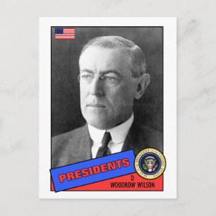 Woodrow Wilson Baseball Card
