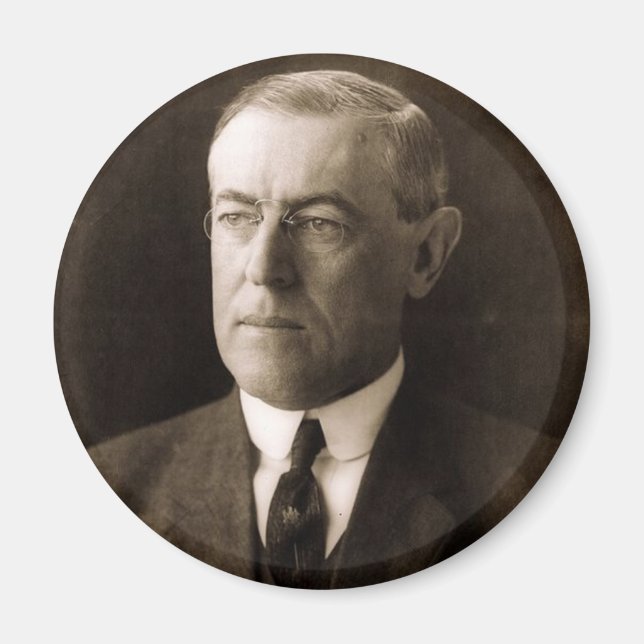 Woodrow Wilson Magnet (Front)