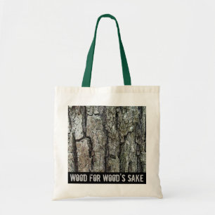 Wood's Sake Old Pine Bark Tote Bag