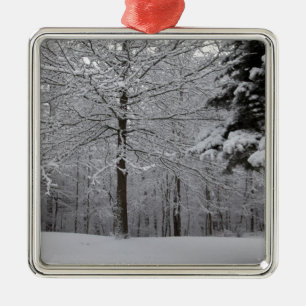 Woods View Metal Tree Decoration