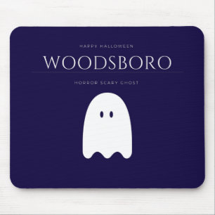 Woodsboro High School Scary Ghost Halloween Mouse Mat