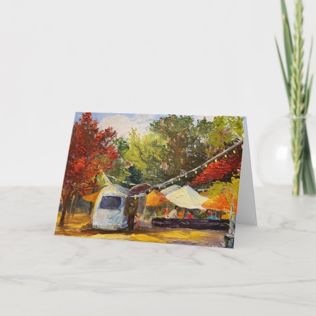 Woodside Al Fresco greeting card (Front)