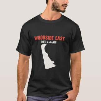 Woodside East Delaware USA State America Travel De T-Shirt