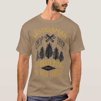 Woodsman vintage badge T-Shirt