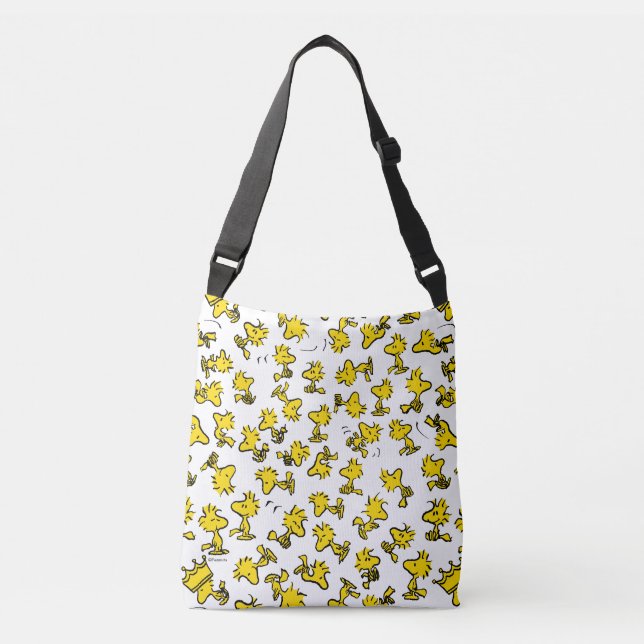 Woodstock Classic Design Pattern Crossbody Bag (Front)